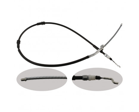 Cable, parking brake 36712 FEBI