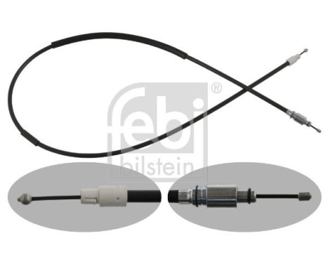 Cable, parking brake 36935 FEBI, Image 2