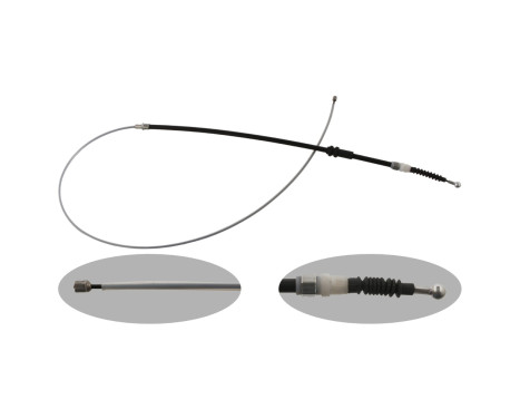 Cable, parking brake 37218 FEBI