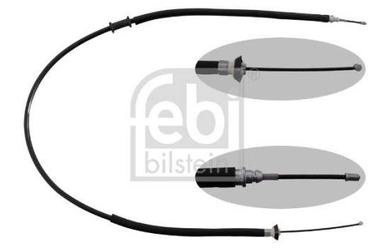 Cable, parking brake 49619 FEBI, Image 2