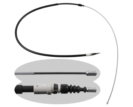 Cable, parking brake 49628 FEBI