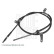 Cable, parking brake ADC446191 Blue Print, Thumbnail 2