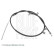 Cable, parking brake ADC446201 Blue Print, Thumbnail 2