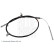 Cable, parking brake ADC446213 Blue Print, Thumbnail 2