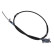Cable, parking brake ADD64661 Blue Print