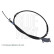 Cable, parking brake ADD64661 Blue Print, Thumbnail 2