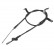 Cable, parking brake ADG046229 Blue Print