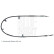 Cable, parking brake ADG046281 Blue Print, Thumbnail 2