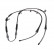 Cable, parking brake ADG04656 Blue Print