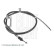 Cable, parking brake ADG04679 Blue Print, Thumbnail 2