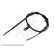 Cable, parking brake ADG04687 Blue Print, Thumbnail 2