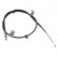 Cable, parking brake ADH246145 Blue Print