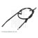 Cable, parking brake ADH24678 Blue Print, Thumbnail 2