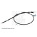Cable, parking brake ADH253214 Blue Print, Thumbnail 2