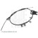 Cable, parking brake ADK84678 Blue Print, Thumbnail 2