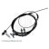 Cable, parking brake ADM546111 Blue Print, Thumbnail 2