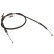Cable, parking brake ADM54676 Blue Print
