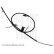 Cable, parking brake ADN146259 Blue Print, Thumbnail 4