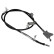 Cable, parking brake ADN146293 Blue Print