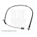 Cable, parking brake ADN146296 Blue Print, Thumbnail 2