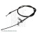 Cable, parking brake ADT346286 Blue Print, Thumbnail 2