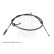 Cable, parking brake ADT346319 Blue Print, Thumbnail 2