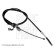 Cable, parking brake ADT346352 Blue Print, Thumbnail 2