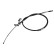 Cable, parking brake ADT346353 Blue Print