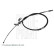 Cable, parking brake ADT346353 Blue Print, Thumbnail 2