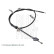 Cable, parking brake ADT346387 Blue Print, Thumbnail 2