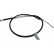 Cable, parking brake BHC-1018 Kavo parts