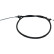 Cable, parking brake BHC-1517 Kavo parts