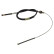 Cable, parking brake BHC-1519 Kavo parts