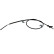 Cable, parking brake BHC-2036 Kavo parts
