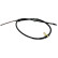 Cable, parking brake BHC-5517 Kavo parts