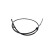 Cable, parking brake BHC-5533 Kavo parts, Thumbnail 4