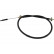 Cable, parking brake BHC-6538 Kavo parts, Thumbnail 2
