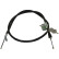 Cable, parking brake BHC-6739 Kavo parts
