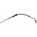 Cable, parking brake BHC-7509 Kavo parts