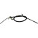 Cable, parking brake BHC-9131 Kavo parts, Thumbnail 2