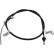 Cable, parking brake BHC-9214 Kavo parts, Thumbnail 2