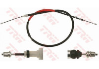 Cable, parking brake GCH2424 TRW