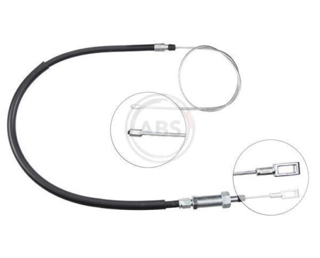 Cable, parking brake K10002 ABS, Image 2