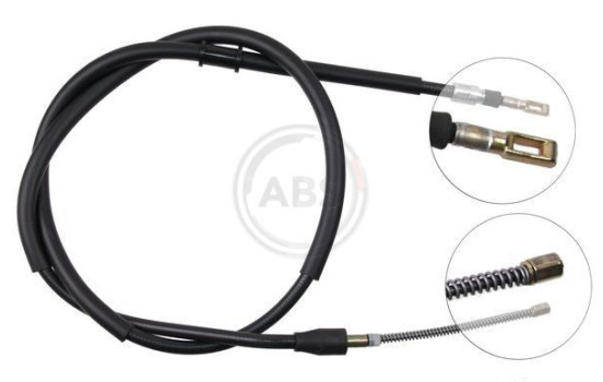 Cable, parking brake K10026 ABS, Image 3