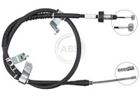 Cable, parking brake K10043 ABS