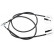 Cable, parking brake K10055 ABS, Thumbnail 2