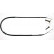 Cable, parking brake K10057 ABS
