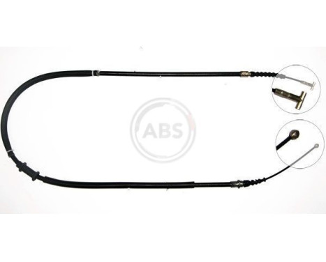 Cable, parking brake K10057 ABS, Image 3