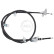 Cable, parking brake K10063 ABS, Thumbnail 2