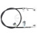 Cable, parking brake K10068 ABS, Thumbnail 2